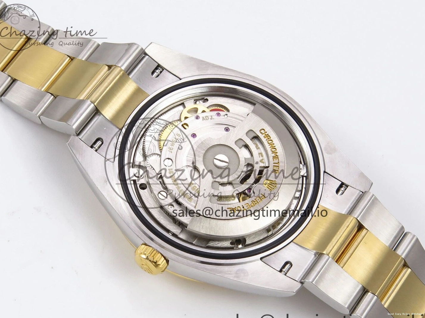 Best AAA Replica Sites MOP EWEF Best 126333 Unique Bracelet Oyster SS Dial Edition 970 DateJust on 41 YG White A 1228